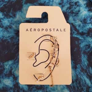 Aeropostale earring and cuff set
